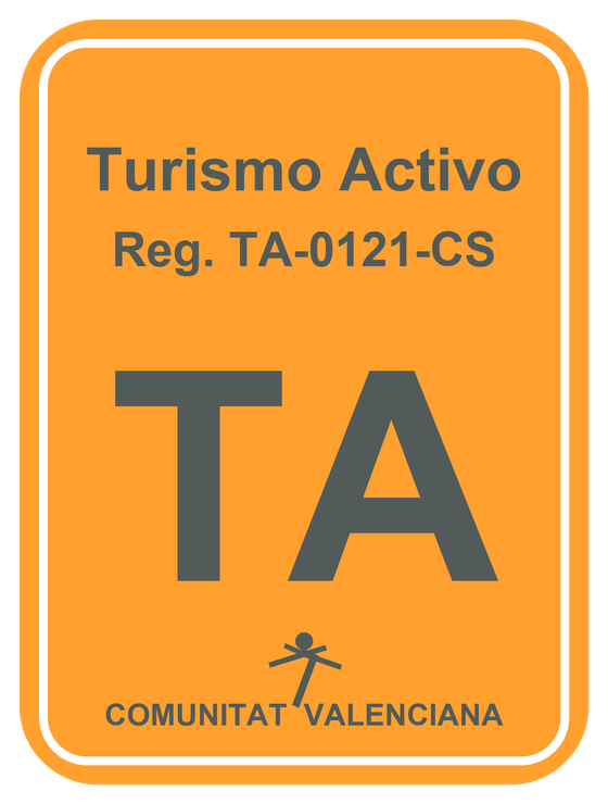 Distintivo Turismo Activo GVA TA-0121-CS de Antonio Rolando Serrano